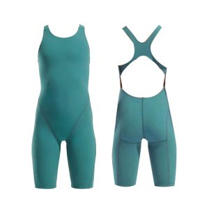 Hydroglide Aqua-Flex Jade Aura Limited Edition Open Back Jr Girls Swimsuit